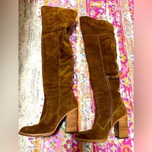 Dolce Vita suede over the knee boots
